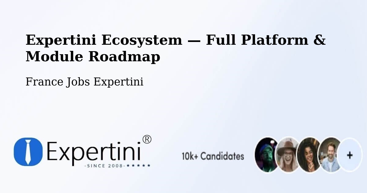 Expertini Ecosystem — Full Platform & Module Roadmap – Pulligny